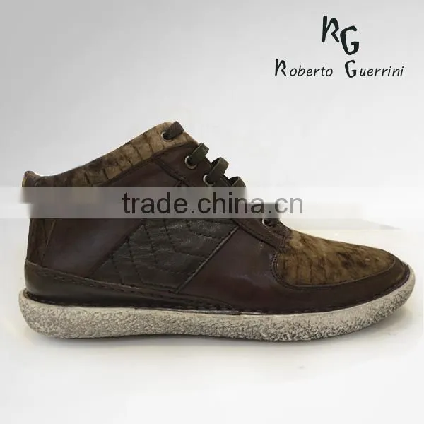Genuine Leather Men Casual Footwear