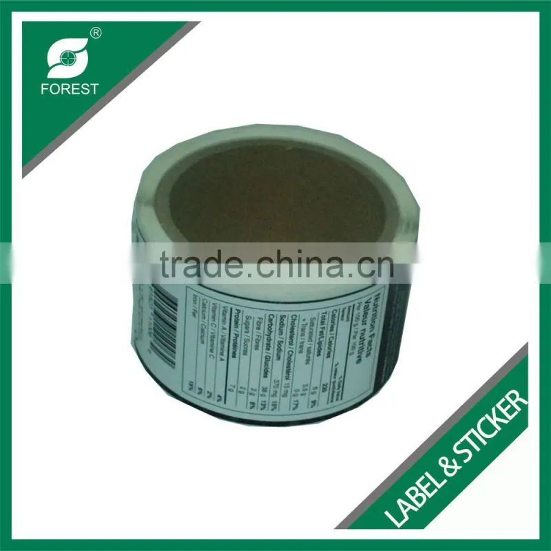 HIGH QUALITY AND INEXPENSIVE RECYCLED PAPER MATERIAL DIE CUT STICKES FOR PERSONAL CARE