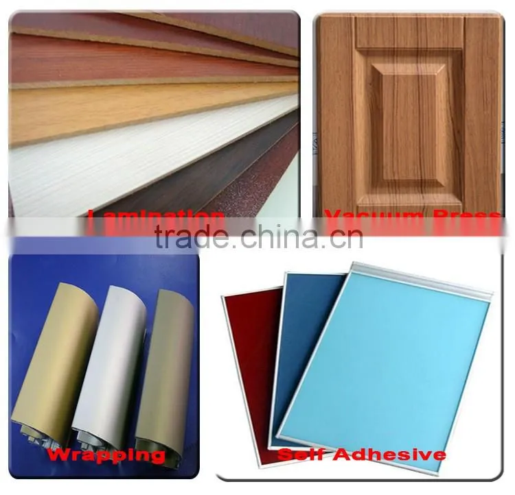 Manufactory Customized vinyl pvc wood grain film