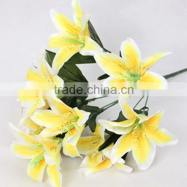 artificial Lily type and oriental lily variety silk flowers