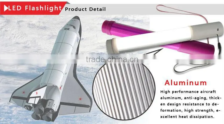 shenzhen DC5V hand rechargeable flashlight led