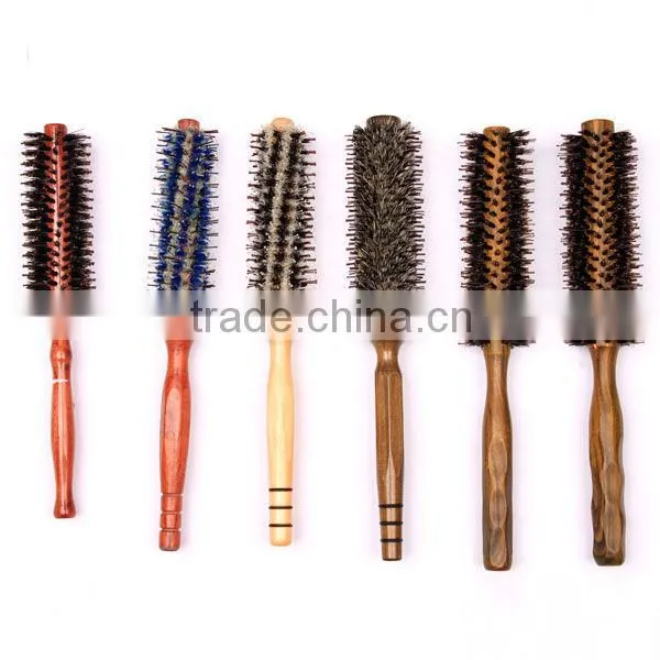 Wooden hair brush wood brushes