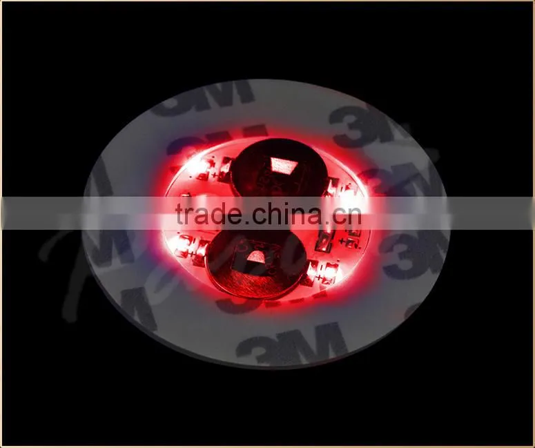 Best price factory supply led mini bottle glow sticker