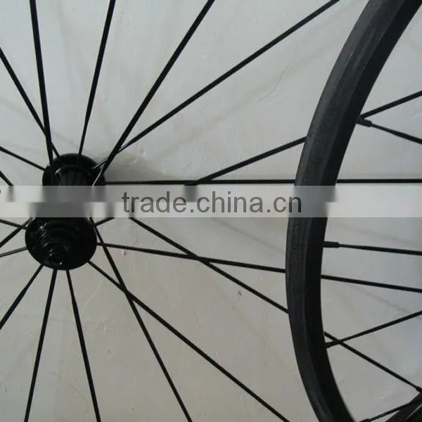 Super stiffness wheelset for road bicycle, 700C*20mm tubular rim