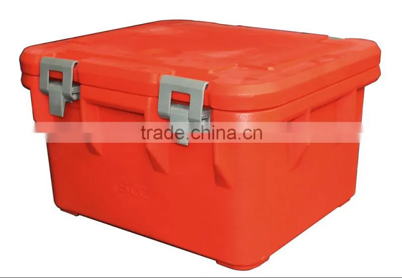 74L Rotomolding Plastic Food Insulated Box, food box for hot