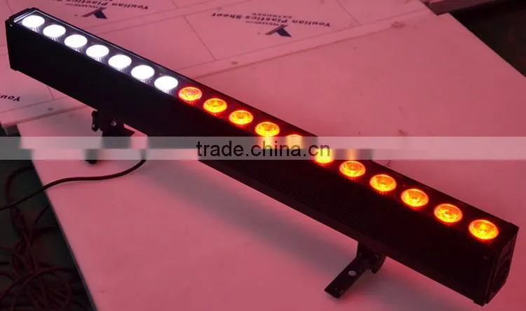 18*12w RGBW 4in1 indoor Pixel led light bar led wall washer light