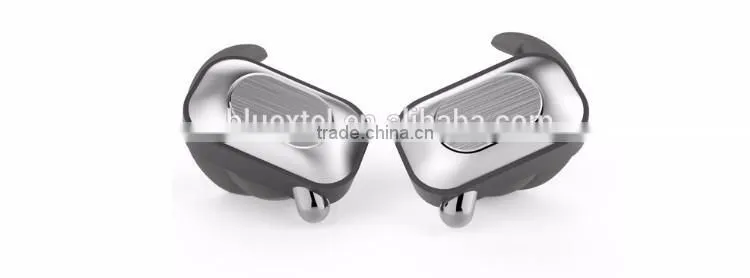 2016 New Updated sports style true wireless stereo bluetooth earphones true wireless without any wire and stereo music playing