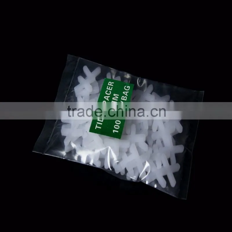 white 1mm tile spacer for wall and floor ceramic tile/tile cross