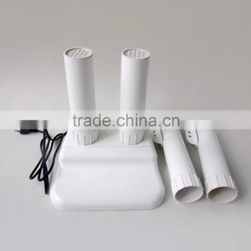 Black or white electric shoe dryer, easy to operate, low noise