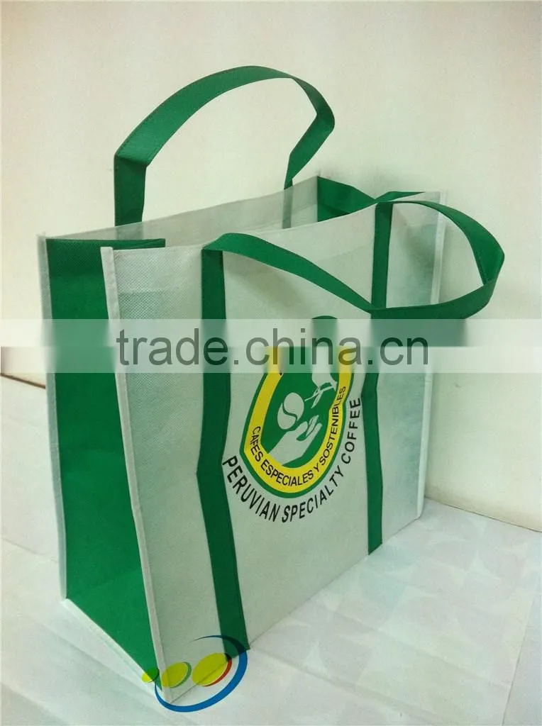 2015 cheap nonwoven reusable wholesale shopping bags with handles