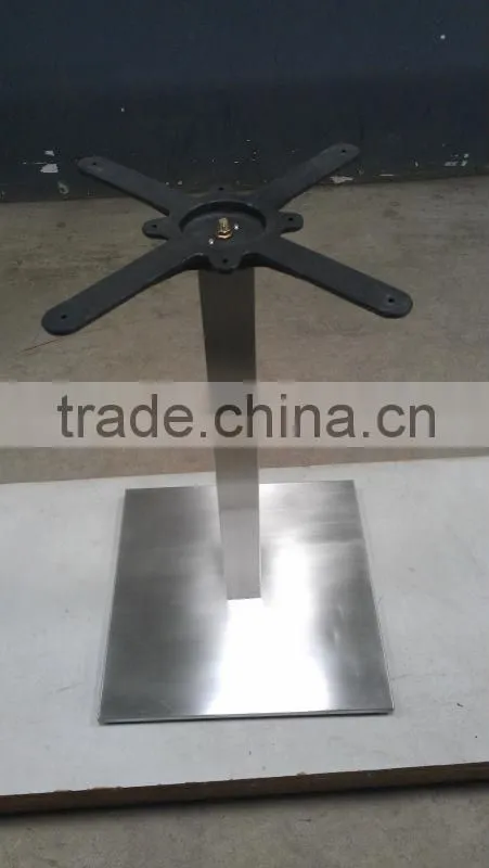 Rectangular modern stainless steel 201/304 dining table base HS-A062C