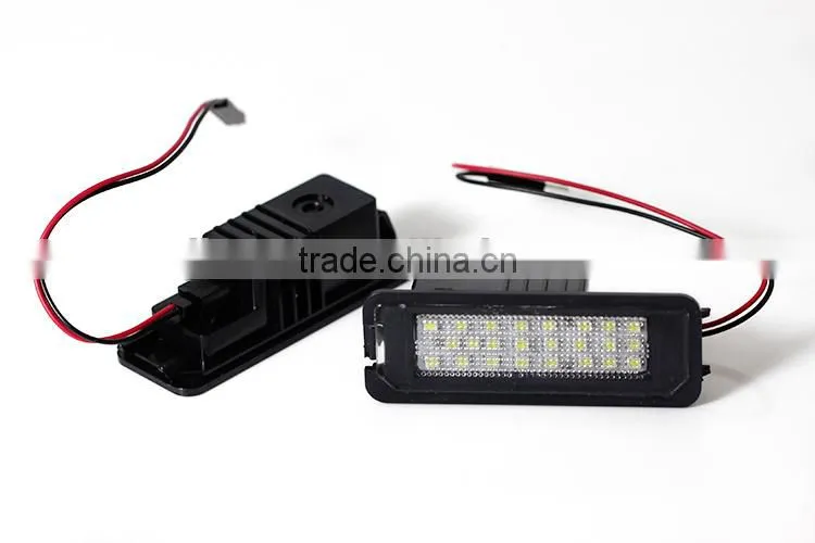 Highest cost-effective 12v car led License Plate lamp light led number plate light for VW