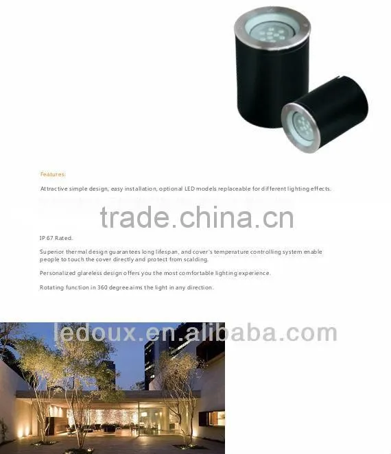 Outdoor Garden IP67 LED Inground Spotlight
