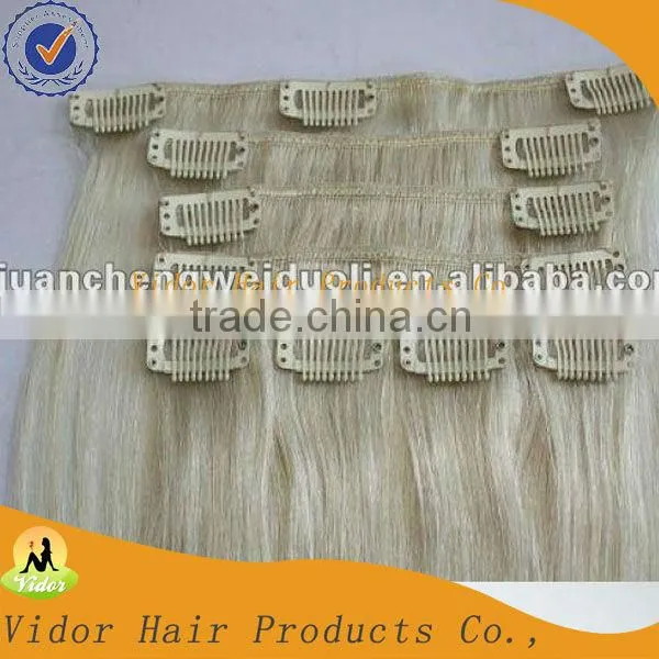 Clip In Full Head Hair Extensions