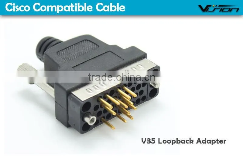 Dark blue for cisco WIC-1T V35 male loopback adpater