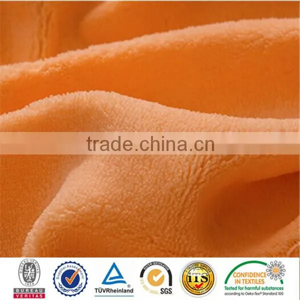 100% Poly Super Soft Short Floss Fabric With Nice Texture
