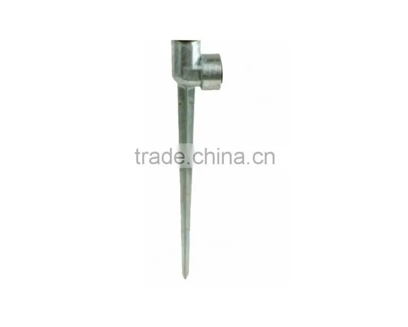 1/2" female & 3/4" male sprinkler spike for irrigation equipment