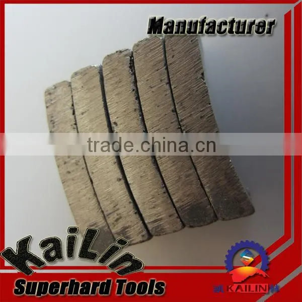 Diameter 102mm diamond core segment for concrete