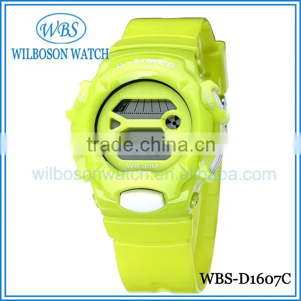 OEM logo kid rubber watch digital watch