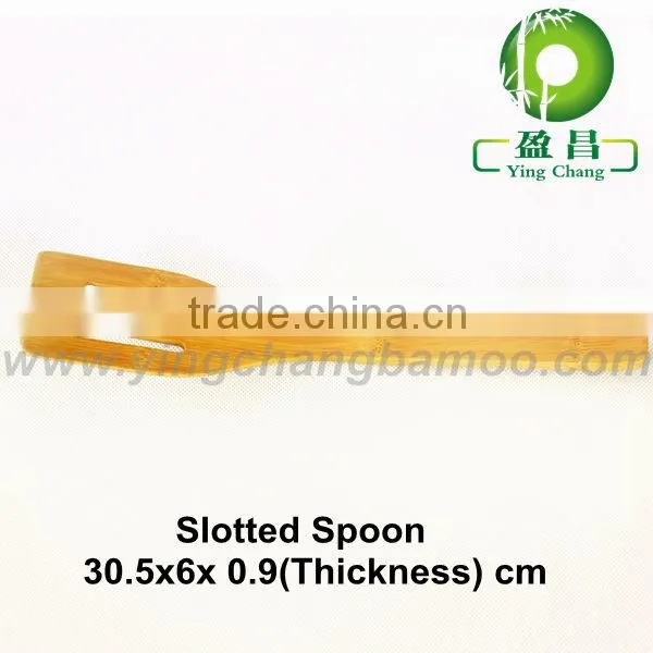 Bamboo wooden frying slotted Spoon