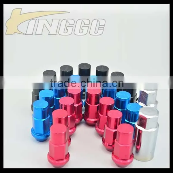 20pcs 50mm Racing Wheel Bolt Lock Lug Nuts for car