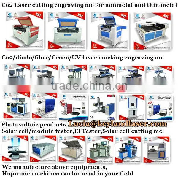 Cheap Keyland 20w IPG Fiber Laser Scribing-Cell Machine without Maintenance