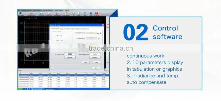 Xenon Arc Lamp Flash Test PV Solar Cell Voc Isc / Sun Simulation Lab Testing Equipments
