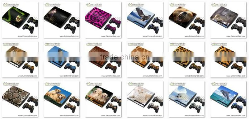 For PS3 accessories vinyl decal console skin cover controller skin for PS3