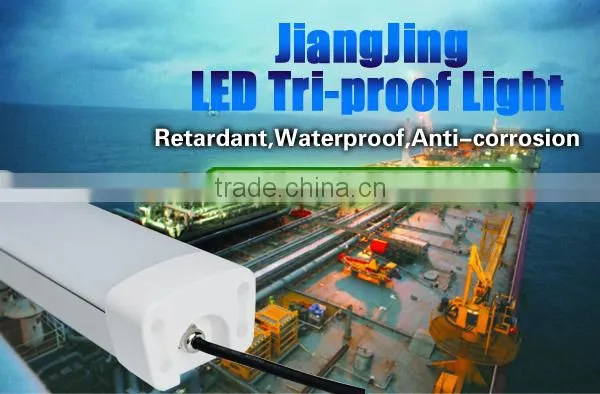 2015 popular design 45w ip65 waterproof RA 75 fireproof led tri-proof light