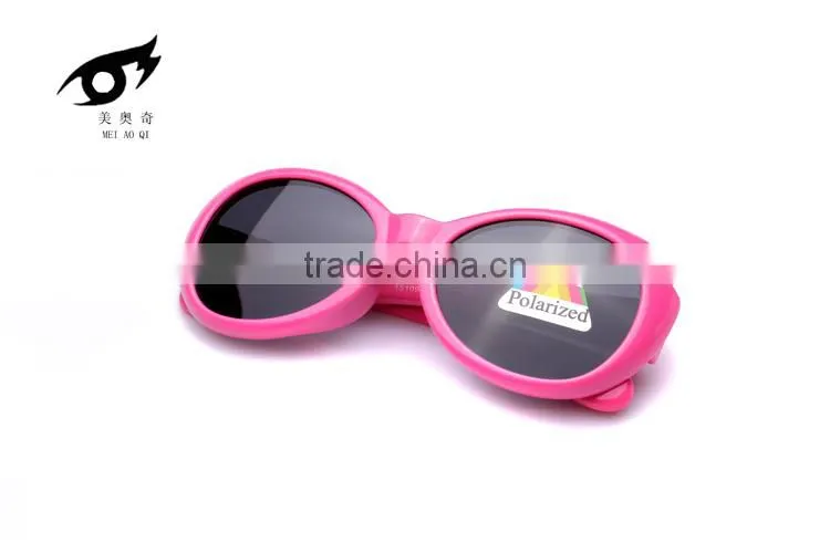New product small apples children soft silicone material polarized sunglasses
