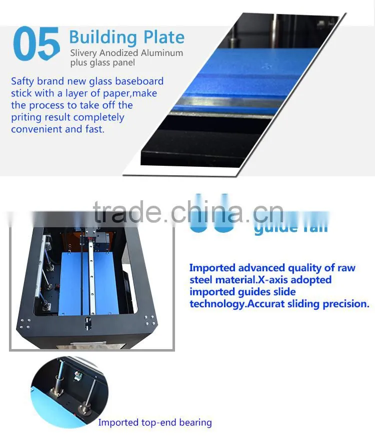 China high stable and speed FDM technology 3d printer china for promotion