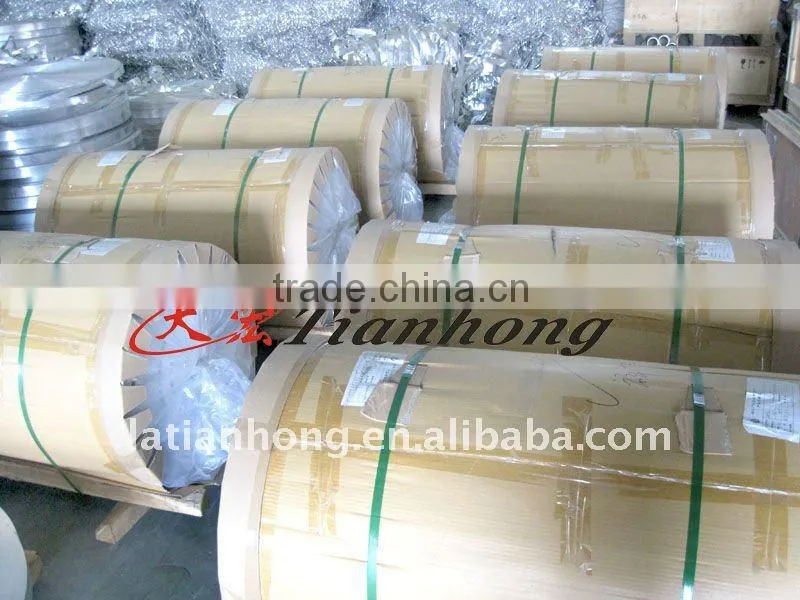 Thickness 0.35mm Plain aluminum tape for power cable