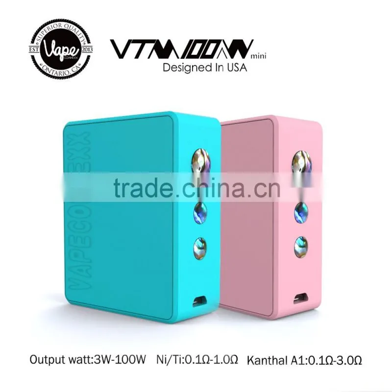 USA design Vape Connexx Vtm 100W mini vape mod, high quality Vtm 100W