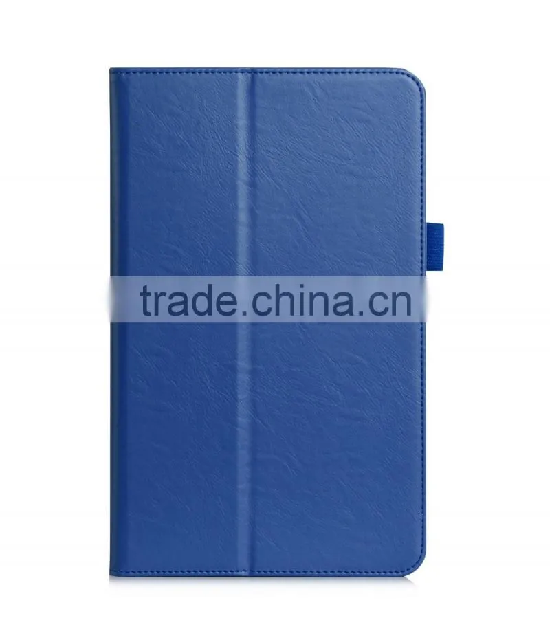 Flip Litchi Pattern Slim Folio Leather Case for Samsung Galaxy Tab A 10.1 T580