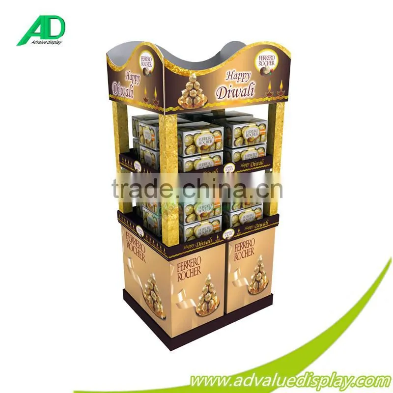 Christmas gift cardboard standee poster display