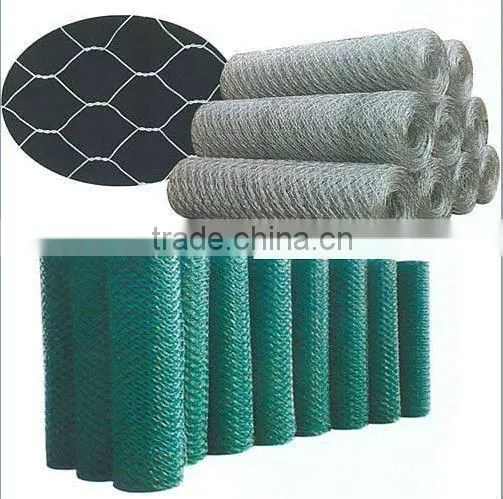 lowest price galvanized hexagonal wire mesh for chicken