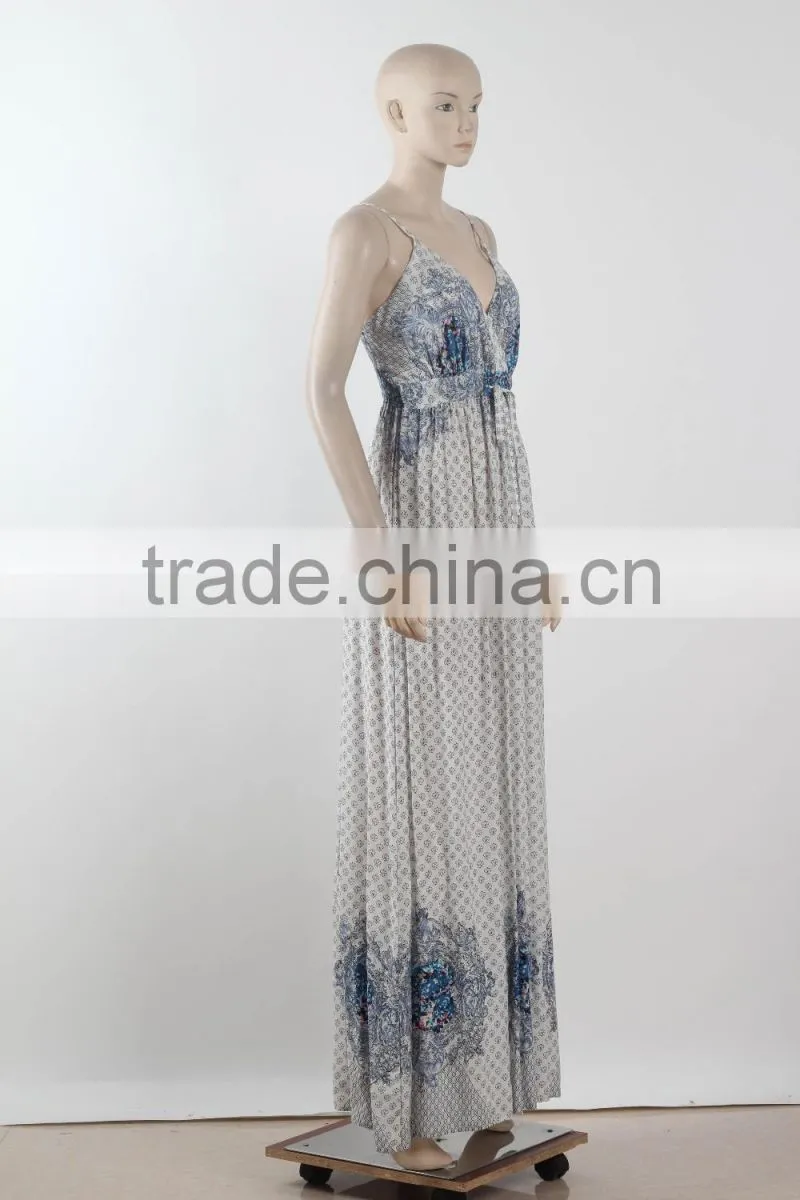 New Fashion Sexy Night Long Dress 2016 Summer Strappy Maxi Dress