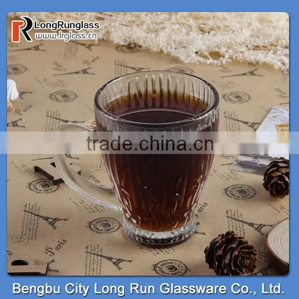 Long Run 160ml glass cup with handle