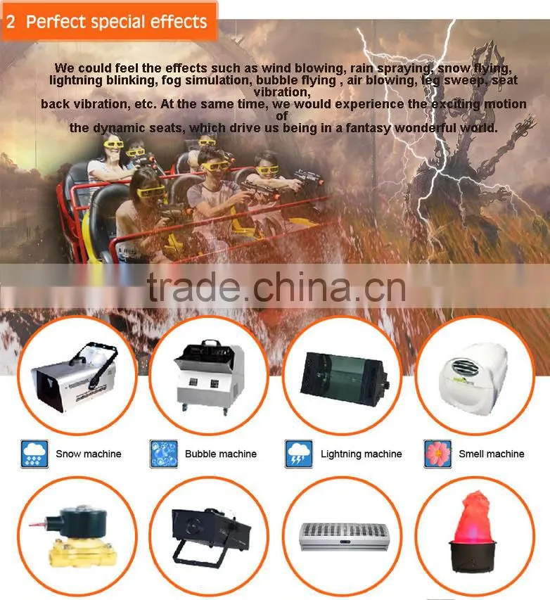 Hydraulic/Electric System xd cinema 6d 8d cinema 12d cinema for sale