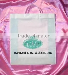 PVC printed shopping packaging handle bag