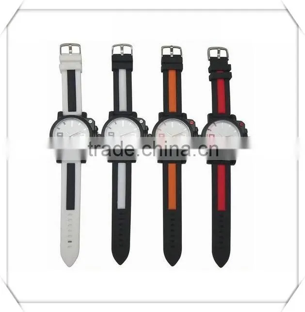 Factory Price Cheap Sport Watch Men's Silicone Wrist Watch