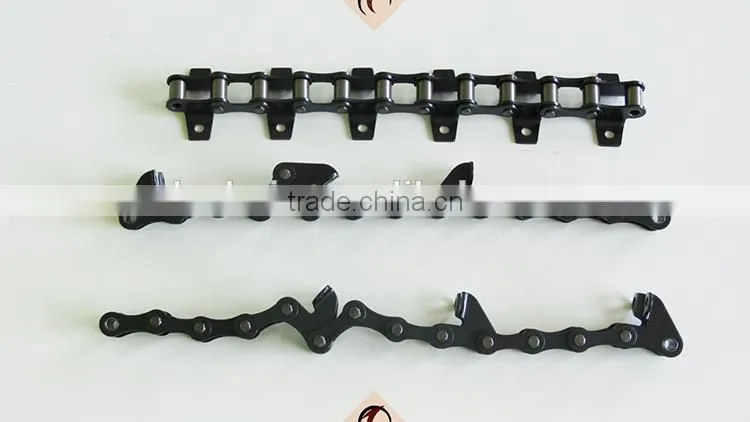 ZGS38 wheat Harvester chains with attachments ZGS38F1/ZGS38F2/ZGS38F3ZGS38K2 Combine chains