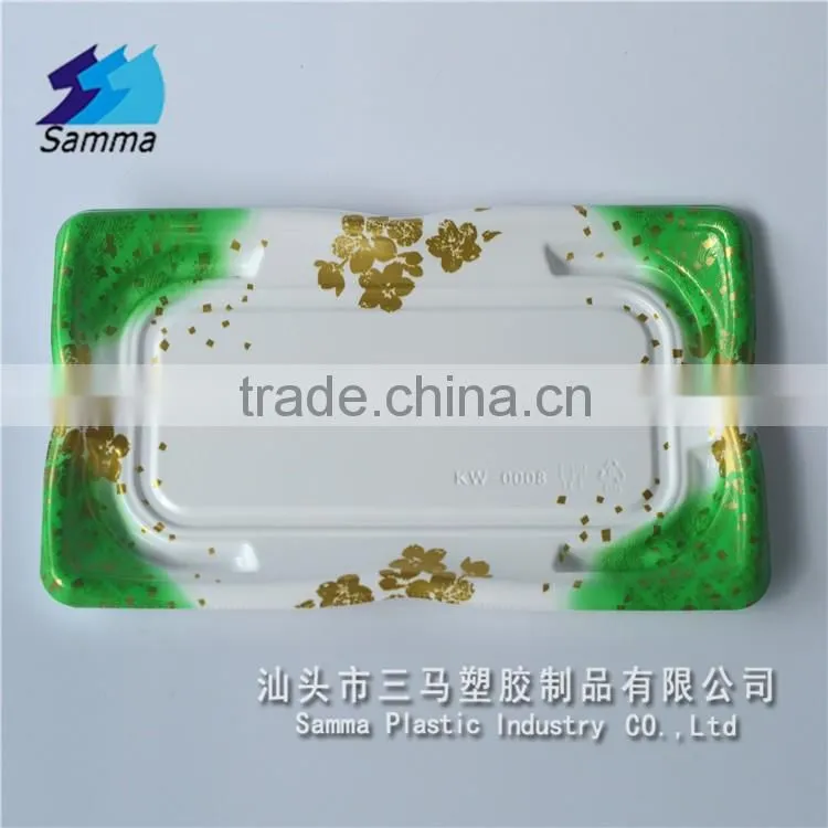 KW-0008SJ-GN Factory price food grade box sushi packaging box