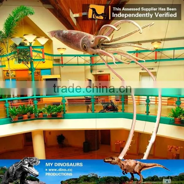 My Dino-C030 High quality fiberglass life size octopus model for sale