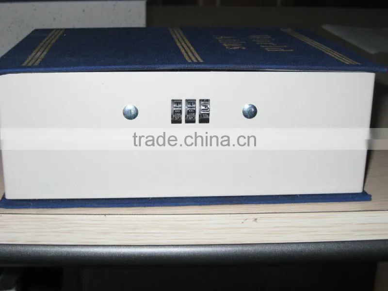 book-shaped cash box