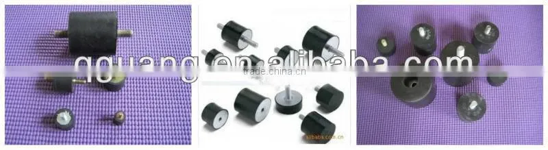 Rubber impact damper