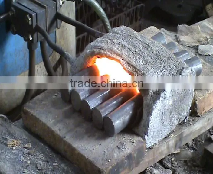 induction heating forging furnace for steel rod
