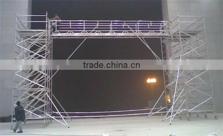 Adjustable japan standard building construction ringlock scaffolding