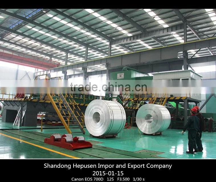 Aluminum coils with different thickness and width