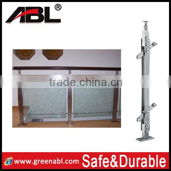 2016 Durable 304 stainless steel decorative railing handrail in high standard quality